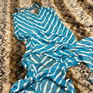 Women’s Blue Island Beach Cover Dress